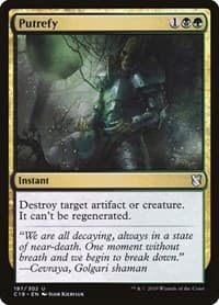 Putrefy - Commander 2019 - Magic: The Gathering card