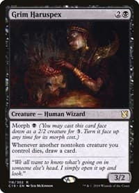 Grim Haruspex - Commander 2019 - Magic: The Gathering card