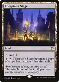 Thespian's Stage - Commander 2019 - Magic: The Gathering card