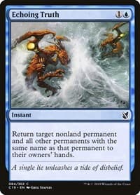 Echoing Truth - Commander 2019 - Magic: The Gathering card