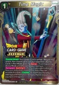 Time Magic - Judge Promotion Cards - Dragon Ball Super: Masters card