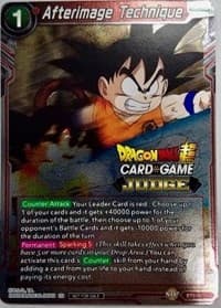 Afterimage Technique - Judge Promotion Cards - Dragon Ball Super: Masters card