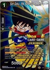 Son Goku, the Adventure Begins - Judge Promotion Cards - Dragon Ball Super: Masters card