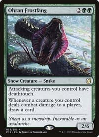 Ohran Frostfang - Commander 2019 - Magic: The Gathering card
