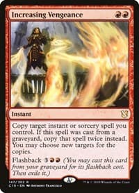 Increasing Vengeance - Commander 2019 - Magic: The Gathering card