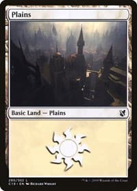 Plains (290) - Commander 2019 - Magic: The Gathering card