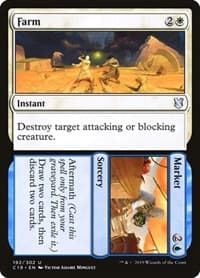 Farm // Market - Commander 2019 - Magic: The Gathering card