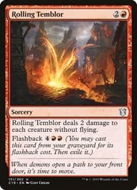 Rolling Temblor - Commander 2019 - Magic: The Gathering card