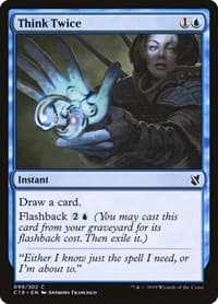 Think Twice - Commander 2019 - Magic: The Gathering card