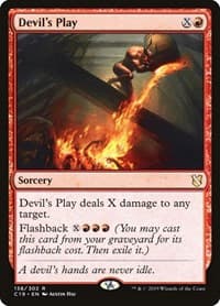 Devil's Play - Commander 2019 - Magic: The Gathering card