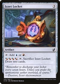 Izzet Locket - Commander 2019 - Magic: The Gathering card
