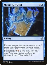 Mystic Retrieval - Commander 2019 - Magic: The Gathering card