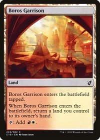 Boros Garrison - Commander 2019 - Magic: The Gathering card