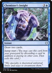 Chemister's Insight - Commander 2019 - Magic: The Gathering card