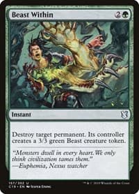 Beast Within - Commander 2019 - Magic: The Gathering card