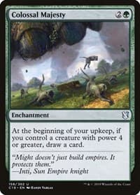 Colossal Majesty - Commander 2019 - Magic: The Gathering card