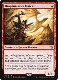 Dragonmaster Outcast - Commander 2019 - Magic: The Gathering card
