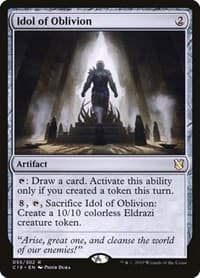 Idol of Oblivion - Commander 2019 - Magic: The Gathering card
