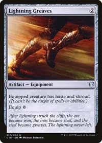 Lightning Greaves - Commander 2019 - Magic: The Gathering card