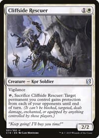 Cliffside Rescuer - Commander 2019 - Magic: The Gathering card