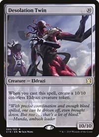 Desolation Twin - Commander 2019 - Magic: The Gathering card