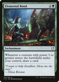 Elemental Bond - Commander 2019 - Magic: The Gathering card