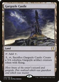 Gargoyle Castle - Commander 2019 - Magic: The Gathering card