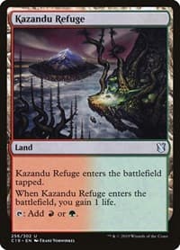 Kazandu Refuge - Commander 2019 - Magic: The Gathering card