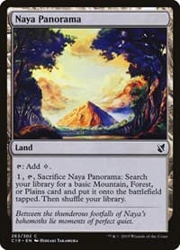 Naya Panorama - Commander 2019 - Magic: The Gathering card