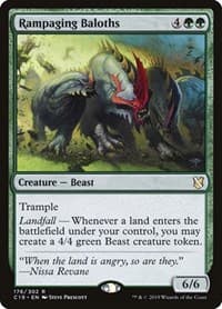 Rampaging Baloths - Commander 2019 - Magic: The Gathering card