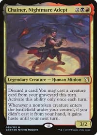 Chainer, Nightmare Adept - Commander 2019 - Magic: The Gathering card