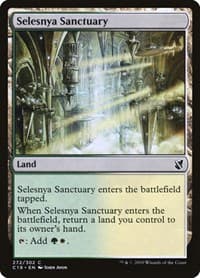 Selesnya Sanctuary - Commander 2019 - Magic: The Gathering card