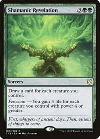 Shamanic Revelation - Commander 2019 - Magic: The Gathering card