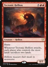 Tectonic Hellion - Commander 2019 - Magic: The Gathering card