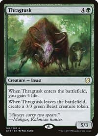 Thragtusk - Commander 2019 - Magic: The Gathering card