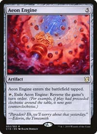 Aeon Engine - Commander 2019 - Magic: The Gathering card