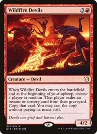 Wildfire Devils - Commander 2019 - Magic: The Gathering card