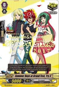 Summer Days at Grand Fest, Try 3 (B) - Promo Cards - Cardfight Vanguard card