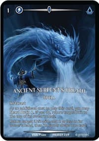 Ancient Serpent's Breath (Full Art) - Argent Saga Promos - Argent Saga TCG card