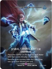 Jemial, Cryptic Caster (SR) - Betrayal - Argent Saga TCG card