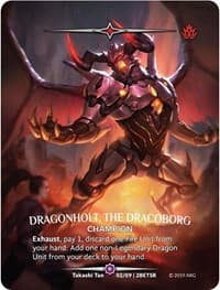 Dragonholt, the Dracoborg (SR) - Betrayal - Argent Saga TCG card