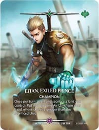 Eitan, Exiled Prince (SR) - Betrayal - Argent Saga TCG card