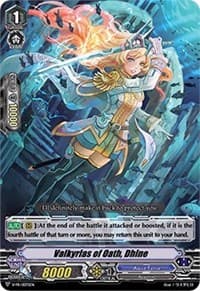 Valkyrias of Oath, Dhine - V Promo Cards - Cardfight Vanguard card