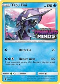 Tapu Fini - SM203 (Prerelease) - SM Promos - Pokemon card