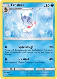 Froslass - 38/236 (SM Unified Minds) - Deck Exclusives - Pokemon card