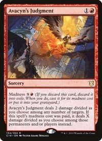 Avacyn's Judgment - Commander 2019 - Magic: The Gathering card