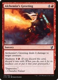 Alchemist's Greeting - Commander 2019 - Magic: The Gathering card