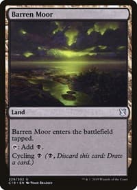 Barren Moor - Commander 2019 - Magic: The Gathering card
