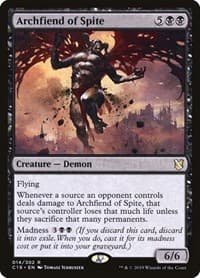 Archfiend of Spite - Commander 2019 - Magic: The Gathering card