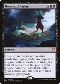Boneyard Parley - Commander 2019 - Magic: The Gathering card